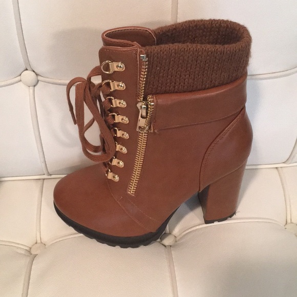 Cognac bootie - Picture 3 of 3